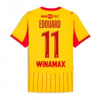 RC Lens Odsonne Edouard #11 Fotballklær Hjemmedrakt 2025-26 Kortermet